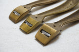 MINTY SET OF 3 RARE BRONZE HANDLED LUTHIER PLANES BY ALDON