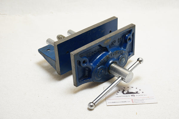 FINE RECORD NO. 50 FRONT BENCH VISE WITH DECAL