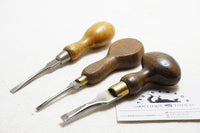 FINE LOT OF EARLY PALM HANDLE SCREWDRIVERS