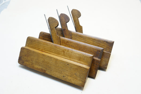 OUTSTANDING SET OF 3 EARLY MATHIESON DRAWER BOTTOM GROOVE PLANES