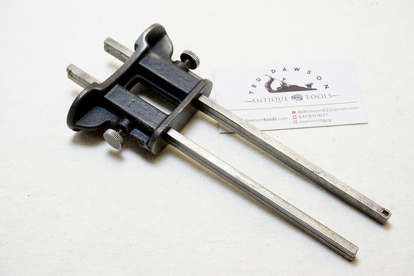 UNIQUE CAST IRON DOUBLE MORTISE GAUGE