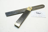 FINE EBONY & BRASS SLIDING T BEVEL