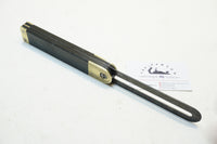 FINE EBONY & BRASS SLIDING T BEVEL