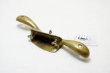 STUNNING & UNIQUE BRONZE SKEW BLADE CABINET SCRAPER PLANE