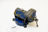 GREAT SMALL SWIVEL VISE WITH ORIGINAL LABEL - DYNAMIC REAR JAW & ANVIL