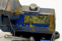 GREAT SMALL SWIVEL VISE WITH ORIGINAL LABEL - DYNAMIC REAR JAW & ANVIL
