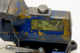 GREAT SMALL SWIVEL VISE WITH ORIGINAL LABEL - DYNAMIC REAR JAW & ANVIL