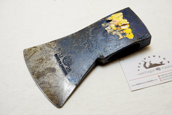 FINE HULTS BRUK 2 1/2 PD MONTREAL PATTERN AXE HEAD