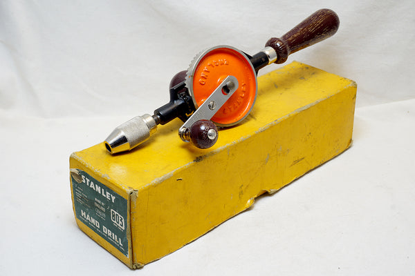 MIB STANLEY NO. 803 DOUBLE GEAR HAND DRILL