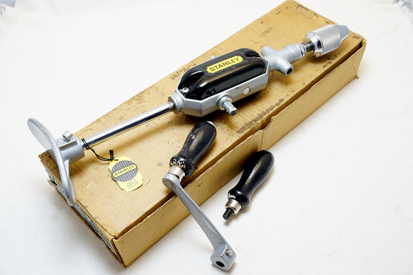 MIB STANLEY NO. 748A 'CONTINENTAL' BREAST DRILL WITH HANGTAG