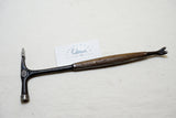 EARLY 1863 PATENT STANLEY NO 4 "IMPROVED TACK HAMMER"