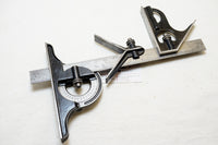 STARRETT MACHINIST 4 PIECE COMBINATION SQUARE - 12"