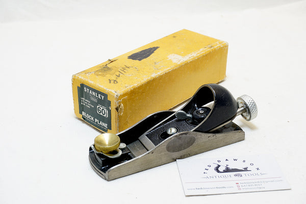 MIB STANLEY 60 1/2 LOW ANGLE BLOCK PLANE - MADE IN USA