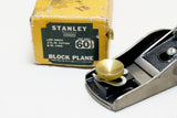 MIB STANLEY 60 1/2 LOW ANGLE BLOCK PLANE - MADE IN USA