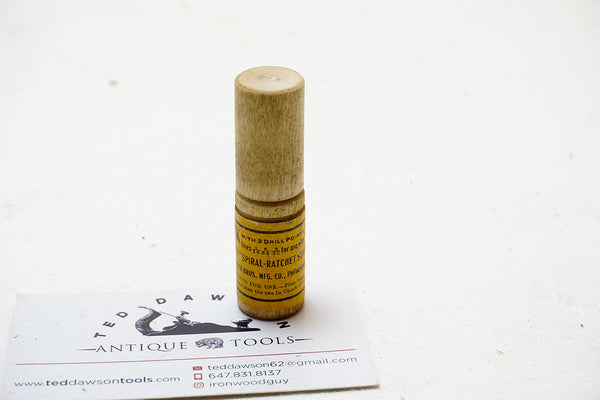 NOS YANKEE SPIRAL RATCHET SCREWDRIVER BIT SET NO 35