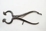 MID 19TH C. HAND FORGED DECORATIVE SUGAR NIPPERS
