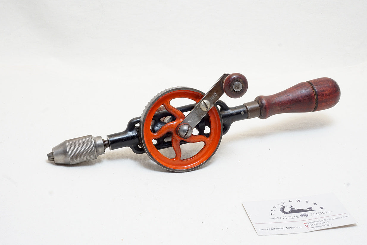 CLEAN AND COMPLETE MILLERS FALLS NO. 5 HAND DRILL – Ted Dawson