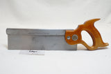 EXTRA FINE THIN KERF DISSTON BACK SAW - 15TPI