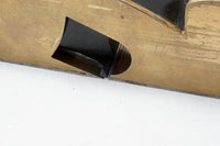 SUPERB GUNMETAL H. SLATER SHOULDER RABBET PLANE