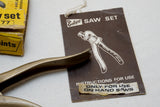 MIB ECLIPSE NO. 77 SAW SET - LIKE STANLEY 42X - HANG TAG AND BOOKLET