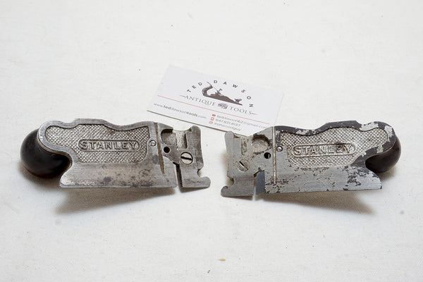 GREAT WORKING PAIR OF STANLEY NO. 98 & 99 SIDE RABBET PLANES