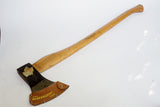 MINTY ILTIS OX-HEAD AXE HEAD WITH PAPER LABEL - ORIGINAL HAFT & SHEATH