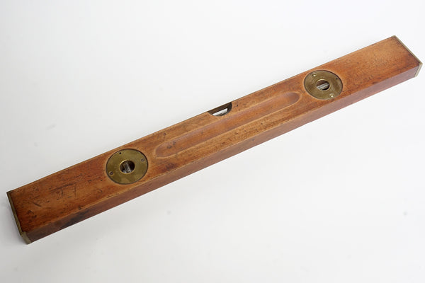 BEAUTY STANLEY LEVEL WITH LARGE DISC PLATES - V LOG CA 1915