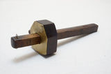 EARLY & UNUSUAL ELIJAH BRIGGS FOXBORO MASS SLITTING GAUGE  - CA 1870
