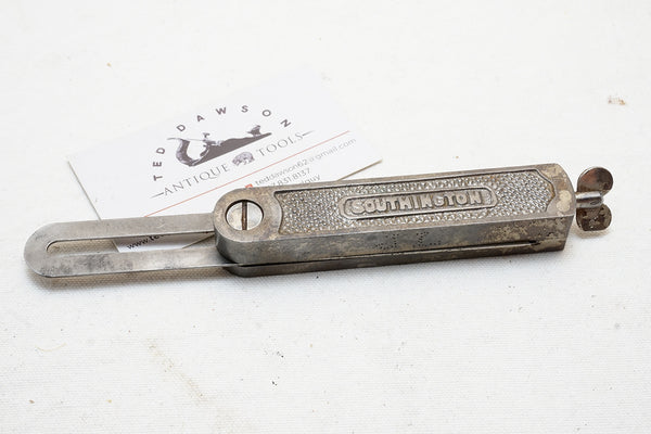 UNCOMMON SMALL SOUTHINGTON SLIDING T BEVEL SQUARE