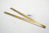 FINE J. RABONE & SONS 24" 2 FOLD BRASS BLACKSMITH RULE