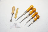 MINT SET OF 4 CLAY CABINETMAKERS' SCREWDRIVERS & EXTRAS