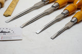 MINT SET OF 4 CLAY CABINETMAKERS' SCREWDRIVERS & EXTRAS