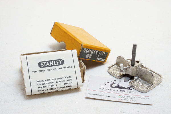 NOS STANLEY NO. 271 MINIATURE ROUTER PLANE