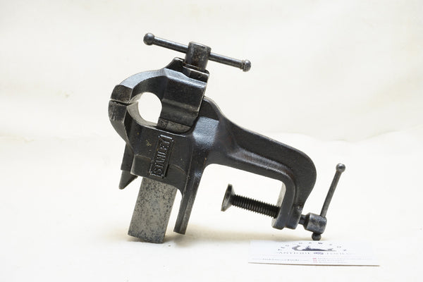 UNCOMMON STANLEY SWEETHEART NO. 743 ANVIL VISE - MADE IN CANADA VARIANT