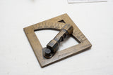 LOVELY UNIQUE BRASS INCLINOMETER LEVEL