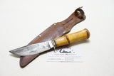 FINE ROBERT KLAAS 'KISSING CRANES' SOLINGEN HUNTING KNIFE WITH SHEATH