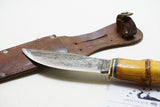 FINE ROBERT KLAAS 'KISSING CRANES' SOLINGEN HUNTING KNIFE WITH SHEATH