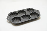 DEAD MINT EARLY 'MADE IN USA' CAST IRON 'TURKS CAP' CUPCAKE PAN