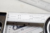 FINE STARRETT 24" NO. 4 MACHINIST 5 PCE COMBINATION SQUARE PLUS 12" RULE