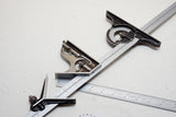 FINE STARRETT 24" NO. 4 MACHINIST 5 PCE COMBINATION SQUARE PLUS 12" RULE