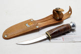 RARE MINT AND TINY ROBERT KLAAS FOWL KNIFE + SHEATH