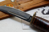 RARE MINT AND TINY ROBERT KLAAS FOWL KNIFE + SHEATH