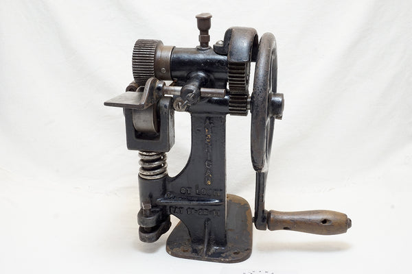 FINE 1911 PATENT AMERICAN LEATHER SPLITTER OR SKIVER