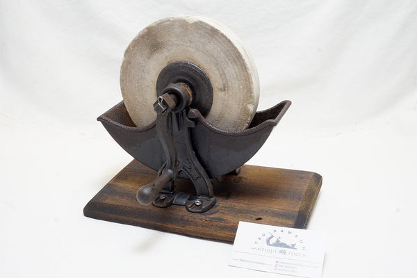 SWEET EARLY HAND CRANK GRINDING WHEEL - HEART MOTIF