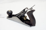 FINE EARLY STANLEY NO. 2C CORRUGATED SMOOTH PLANE - 1907-1909