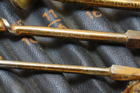 FINE MILLERS FALLS AUGER BIT SET IN ORIGINAL ROLL