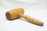 FINE VINTAGE TWO POUND CABINETMAKERS OAK MALLET