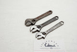 4" ADJUSTABLE WRENCHES - LOT OF 3