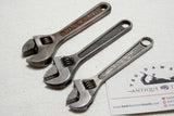 4" ADJUSTABLE WRENCHES - LOT OF 3