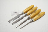 FINE MARPLES BEVEL EDGE CHISEL SET OF 4